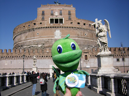 Felix at Castel Sant'Angelo